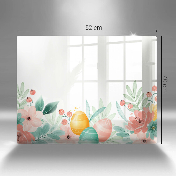 Sklenená doska na krájanie veľkonočné vajíčka