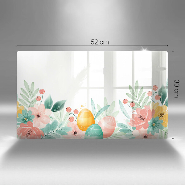 Sklenená doska na krájanie veľkonočné vajíčka