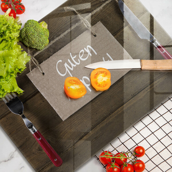 Sklenená doska na krájanie Guten Apetit