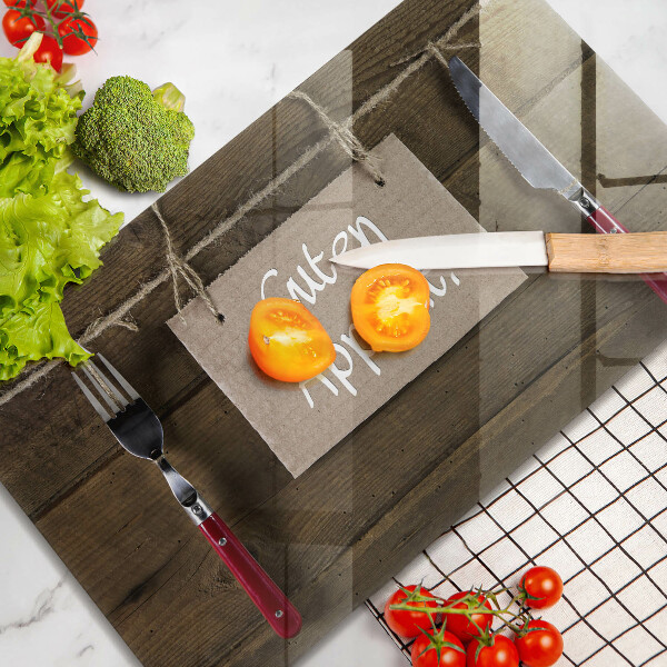 Sklenená doska na krájanie Guten Apetit