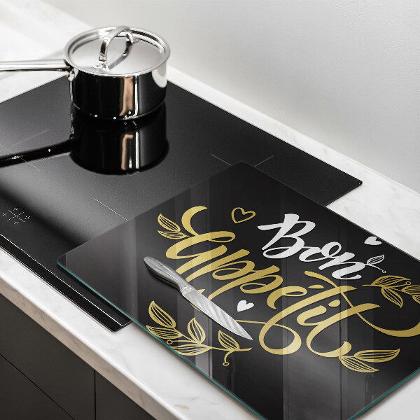 Sklenená doska na krájanie Bon Appetit