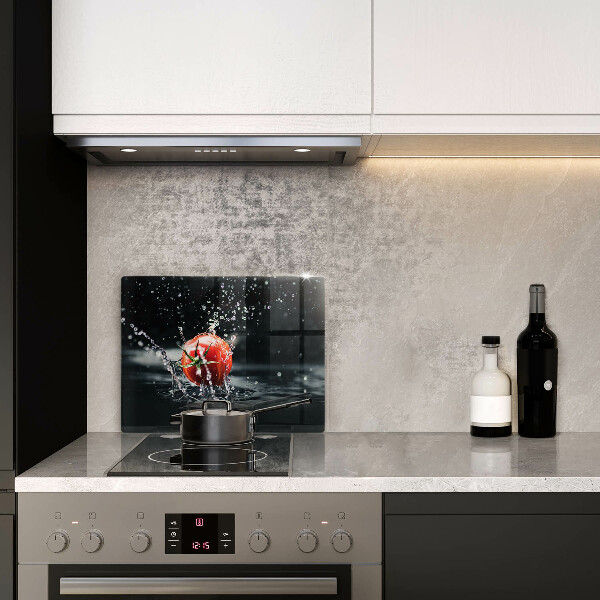 Sklenená doska na krájanie Paradajka vo vode