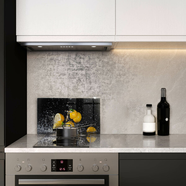 Sklenená doska na krájanie Šťavnaté citrónové ovocie