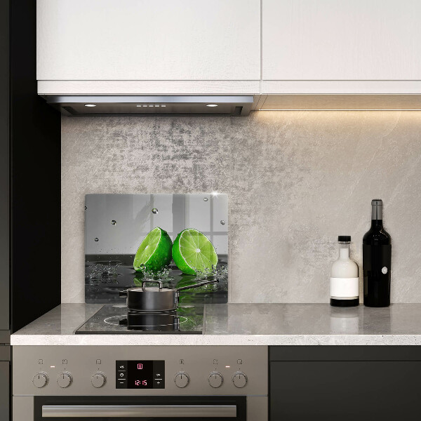 Sklenená doska na krájanie Šťavnaté limetky a voda