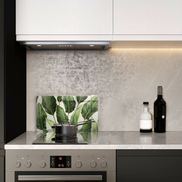 Sklenená doska na krájanie Banánové listy