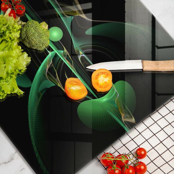 Sklenená doska na krájanie Moderná abstrakcia