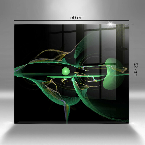 Sklenená doska na krájanie Moderná abstrakcia