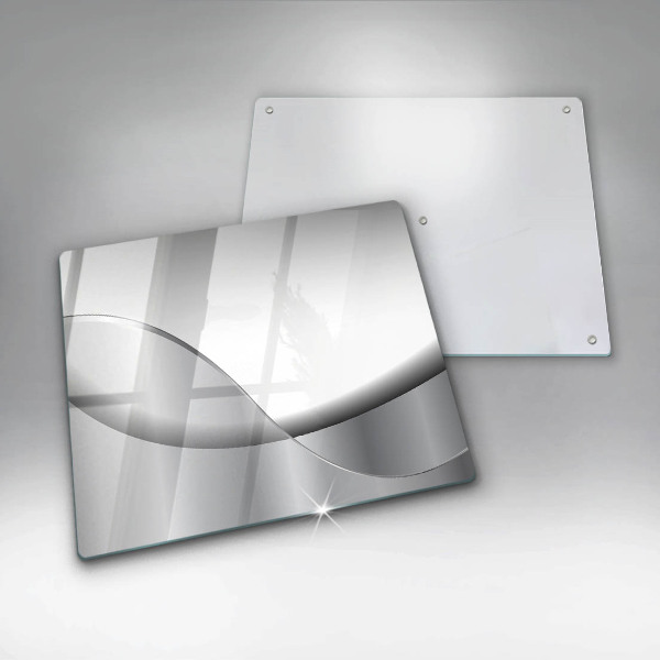 Sklenená doska na krájanie Dizajn abstraktných línií