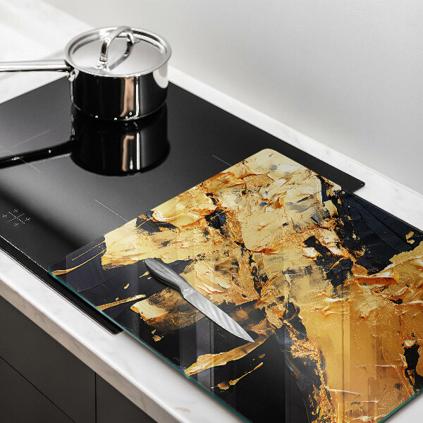 Kuchynská doska zo skla Elegantná textúra laku