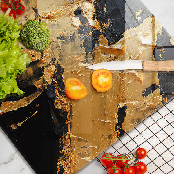 Kuchynská doska zo skla Elegantná textúra laku