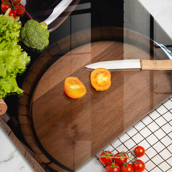 Kuchynská doska zo skla Sudový pohár na víno