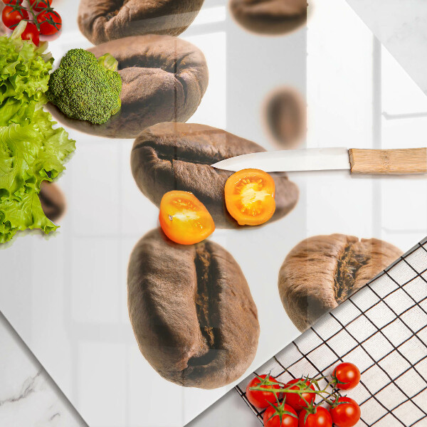 Kuchynská doska zo skla Kávové zrná