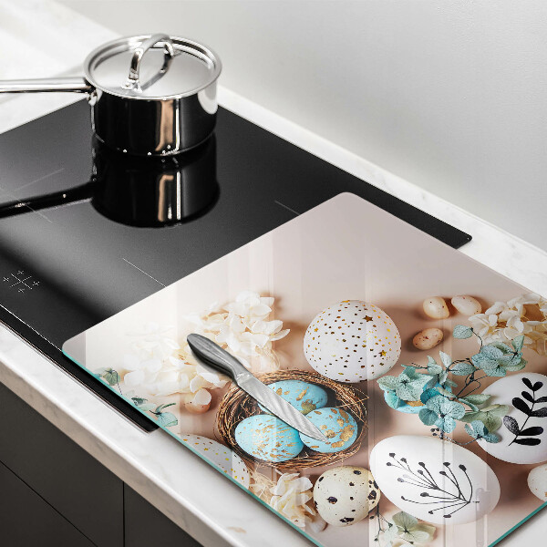 Kuchynská doska zo skla Veľkonočné ozdoby