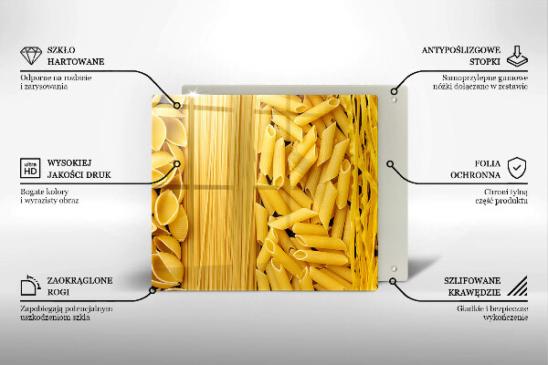 Kuchynská doska zo skla Cestoviny