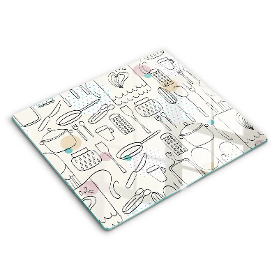 Sklenená doska na krájanie Kuchynské doplnky