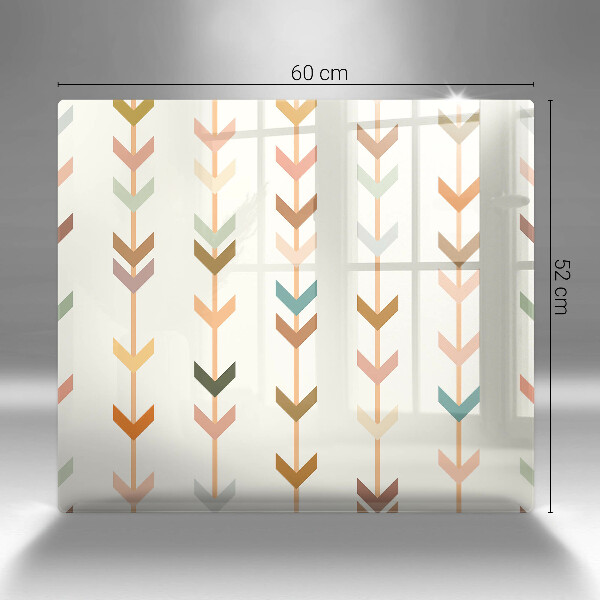 Sklenená doska na krájanie Geometrické prvky