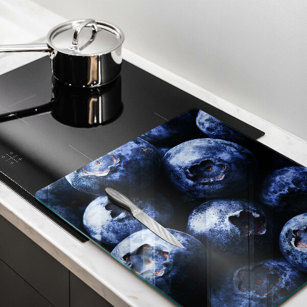 Sklenená doska na krájanie Zblízka bobúľ