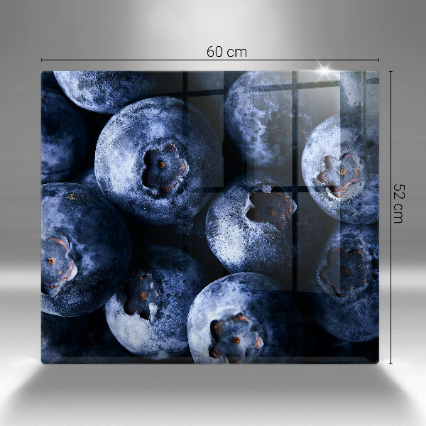 Sklenená doska na krájanie Zblízka bobúľ