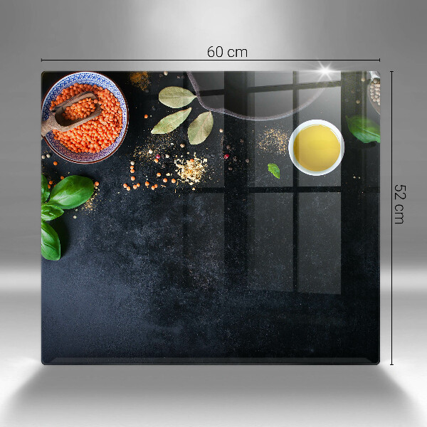 Sklenená doska na krájanie Misky s korením