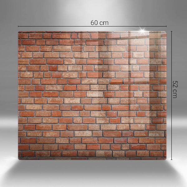 Sklenená doska na krájanie Murovaná stena