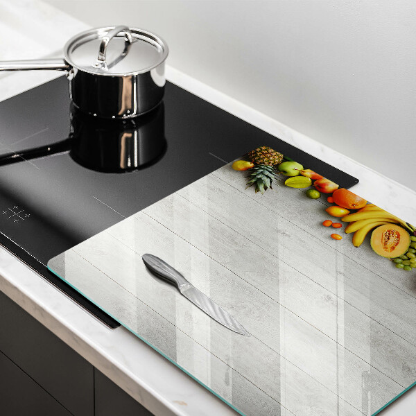 Sklenená doska na krájanie Ovocie na doskách