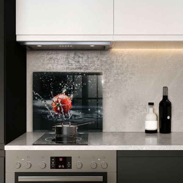 Sklenená doska na krájanie Paradajka vo vode