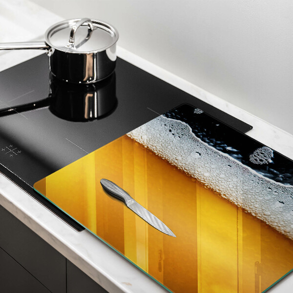 Sklenená doska na krájanie Pite pivnú penu