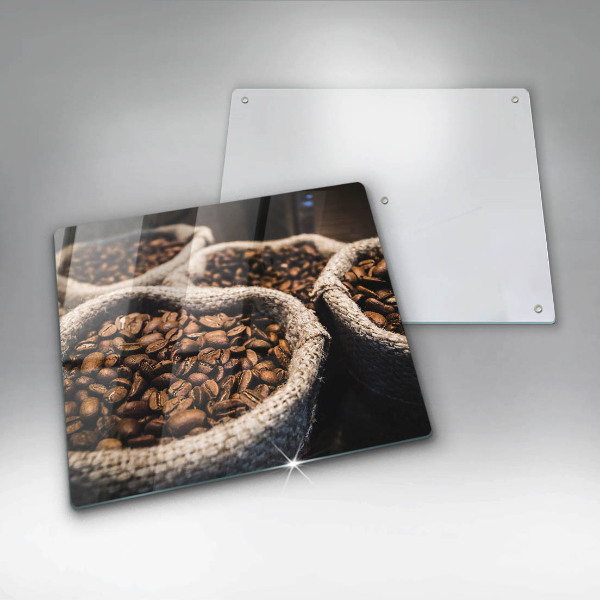 Sklenená doska na krájanie Vrecia na kávové zrná