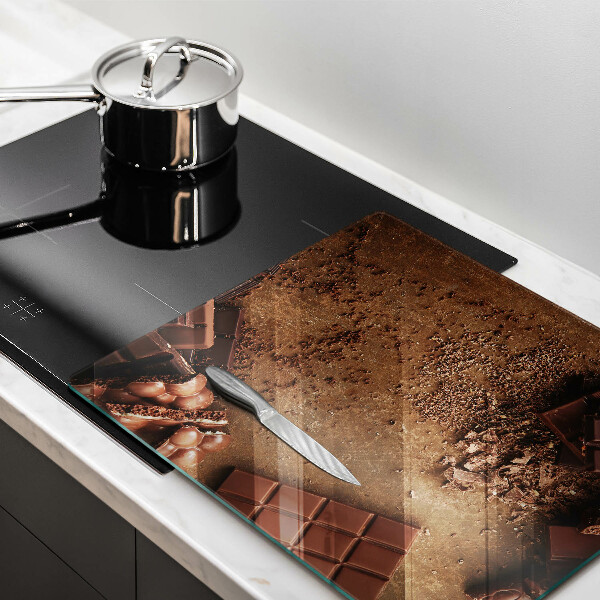 Sklenená doska na krájanie Čokoládové sladkosti