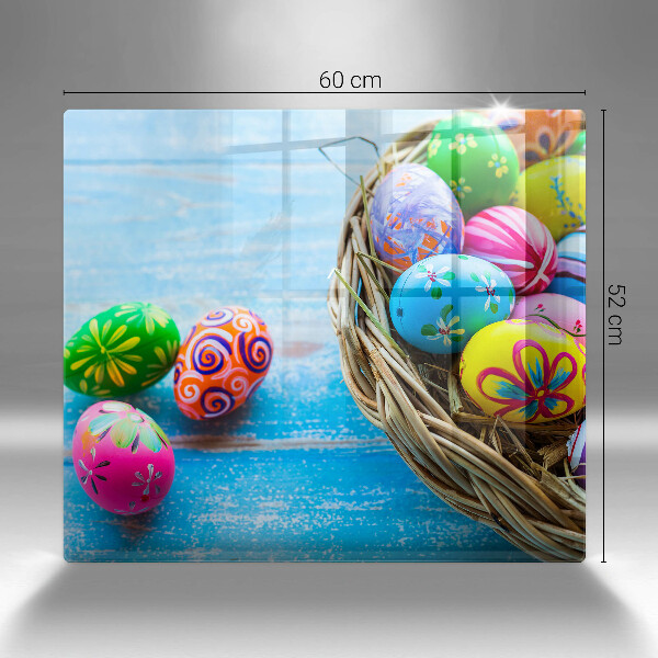 Sklenená doska na krájanie Veľkonočné vajíčka Veľkonočné vajíčka