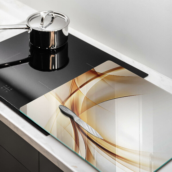 Sklenená doska na krájanie Abstraktné tvary