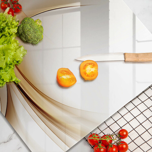 Sklenená doska na krájanie Abstraktné tvary