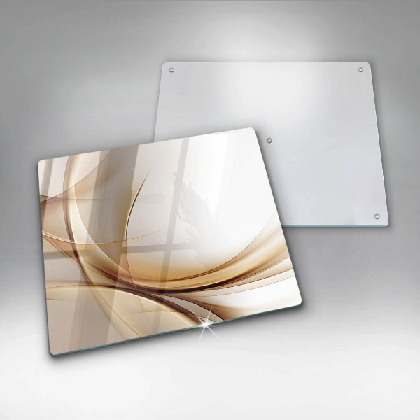 Sklenená doska na krájanie Abstraktné tvary