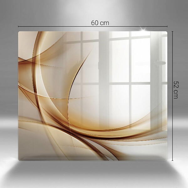 Sklenená doska na krájanie Abstraktné tvary