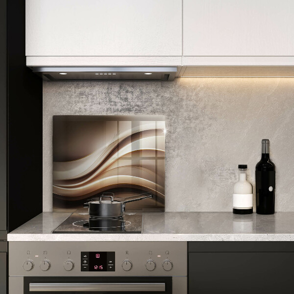 Sklenená doska na krájanie Abstrakcia jemné línie