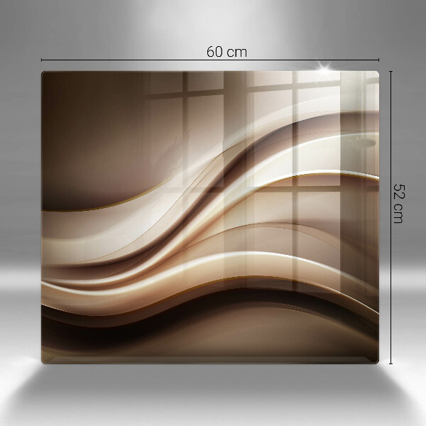 Sklenená doska na krájanie Abstrakcia jemné línie