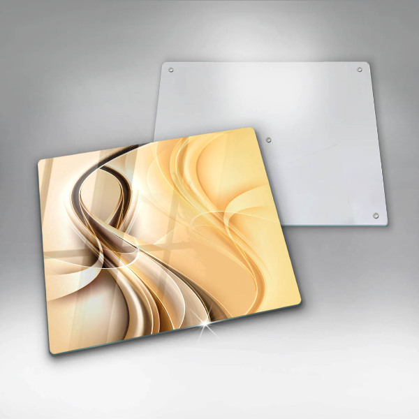 Sklenená doska na krájanie Abstrakcia dymu