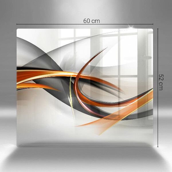 Sklenená doska na krájanie Moderné tvary