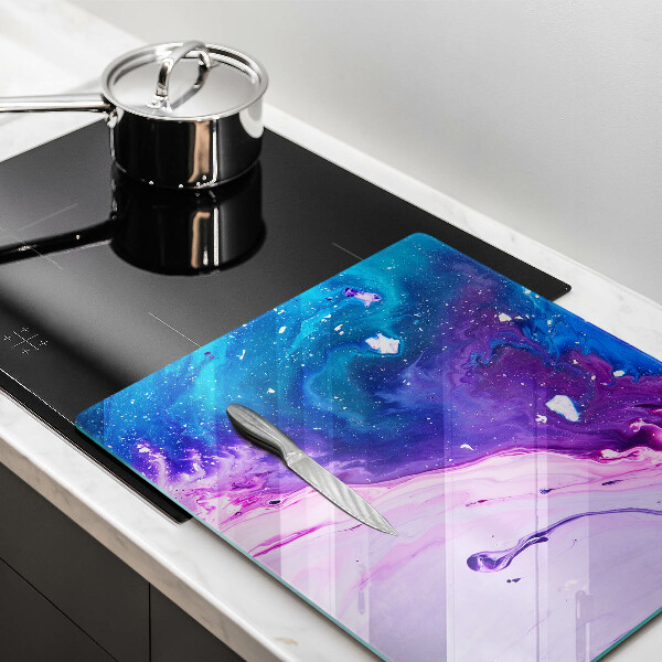 Sklenená doska na krájanie Abstrakce atramenty