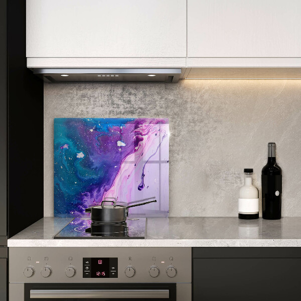 Sklenená doska na krájanie Abstrakce atramenty