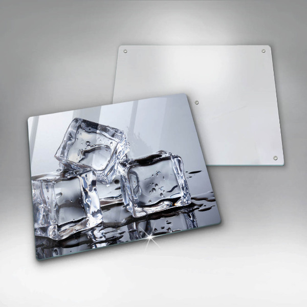 Sklenená doska na krájanie Kocky ľadu