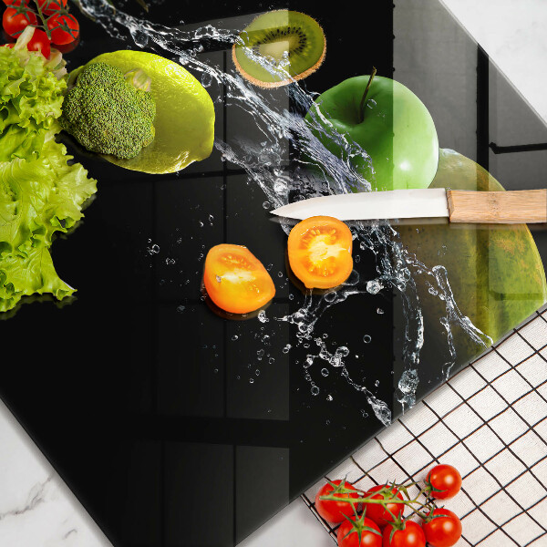 Kuchynská doska zo skla Ovocie vo vode