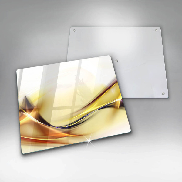 Sklenená doska na krájanie Abstraktné línie svetla