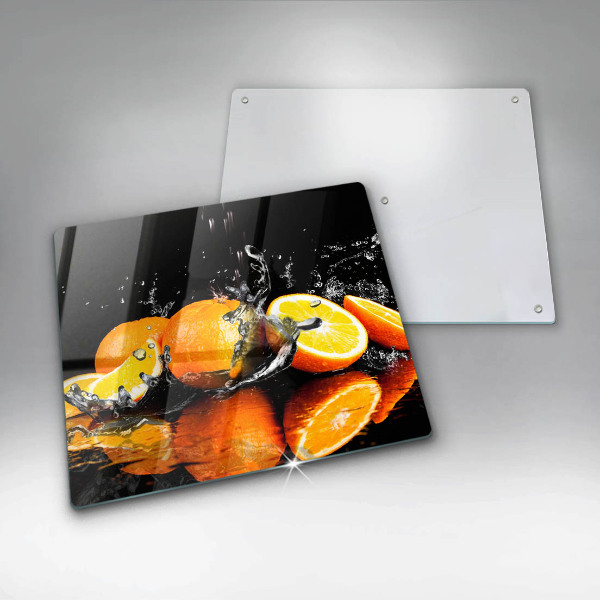 Sklenená doska na krájanie Šťavnaté oranžové ovocie