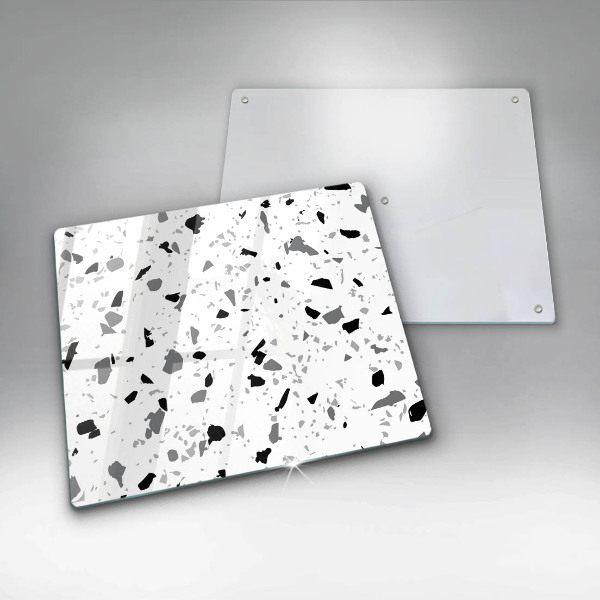 Sklenená doska na krájanie Dekoratívna kamenina