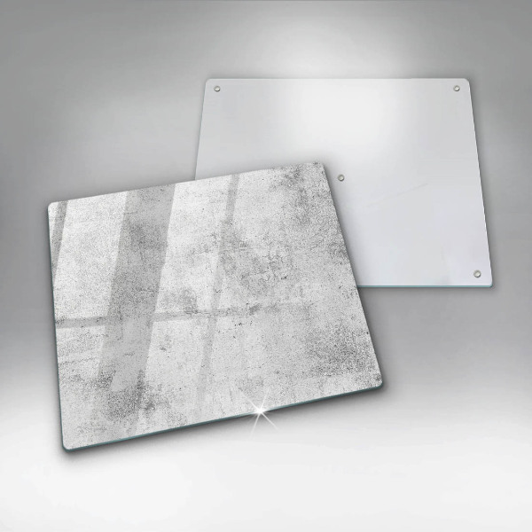Sklenená doska na krájanie Betónová textúra