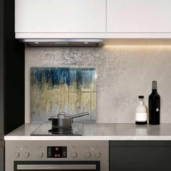 Sklenená doska na krájanie Dizajnérska abstrakcia