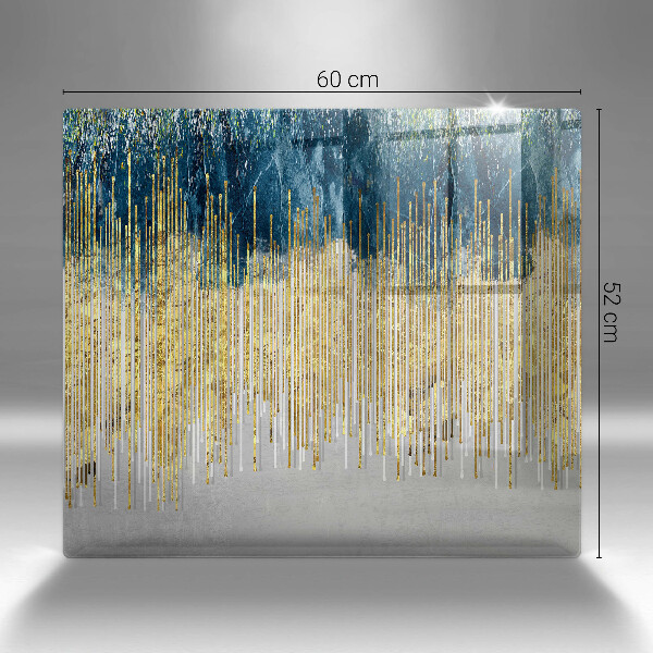 Sklenená doska na krájanie Dizajnérska abstrakcia