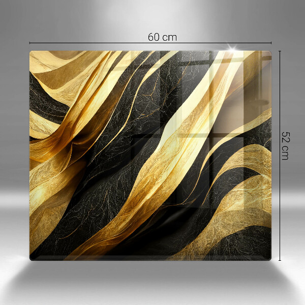 Sklenená doska na krájanie Elegantná abstrakcia