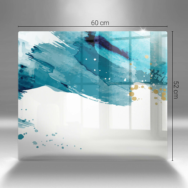 Sklenená doska na krájanie Modré škvrny